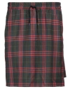 Vivienne Westwood Man Mini Skirt Green Size L Virgin Wool In Green
