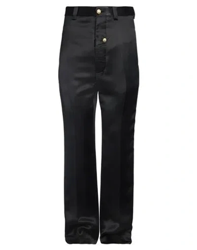 Vivienne Westwood Black Creased Trousers In N401 Black