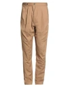 Vivienne Westwood Man Pants Camel Size 34 Cotton In Nude