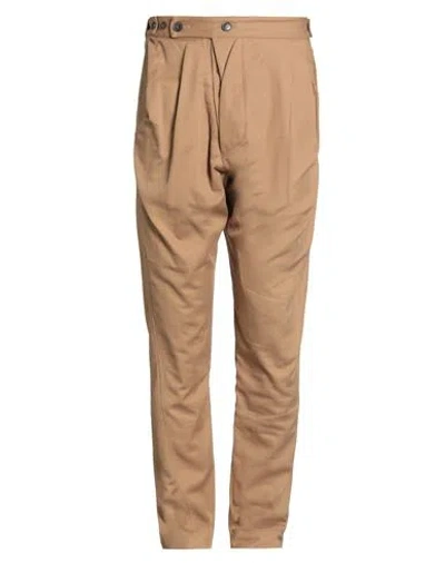 Vivienne Westwood Man Pants Camel Size 34 Cotton In Nude