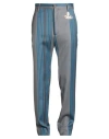 Vivienne Westwood Man Pants Grey Size 34 Wool, Elastane In Gray