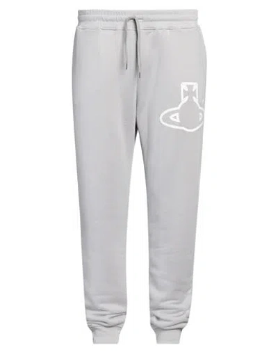 Vivienne Westwood Man Pants Light Grey Size Xxxl Cotton, Polyester