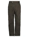 Vivienne Westwood Man Pants Military Green Size 38 Cotton, Polyester