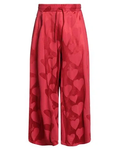 Vivienne Westwood Man Pants Red Size M Cotton, Viscose, Polyamide, Elastane
