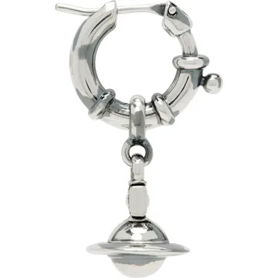 Vivienne Westwood Man. Pauliana Single Earring In Silver