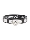 Vivienne Westwood Man. Paulo Leather Choker In Black