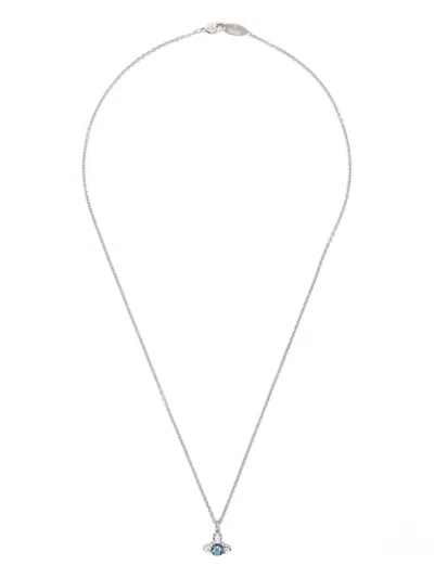 Vivienne Westwood Man. Reina Pendant Necklace In Metallic