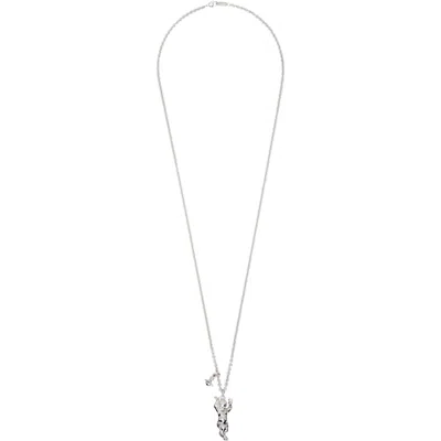 Vivienne Westwood Man Satyr Pendant Necklace In Metallic