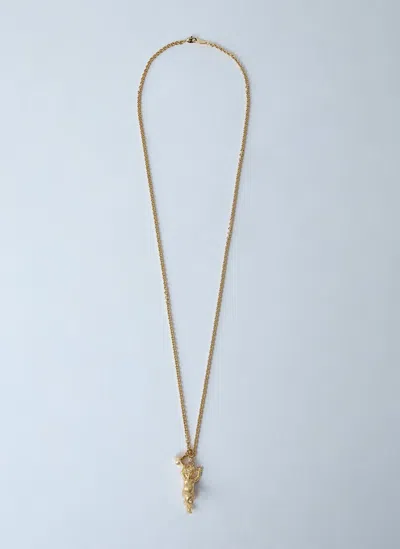 Vivienne Westwood Man. Satyr Pendant Necklace In Gold