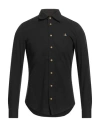 Vivienne Westwood Classic Long-sleeve Shirt With Embroidered Detail In Black