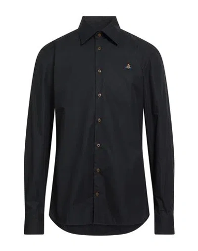 Vivienne Westwood Man Shirt Black Size 44 Cotton