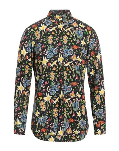 Vivienne Westwood Man Shirt Dark Brown Size 40 Viscose