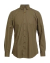 Vivienne Westwood Man Shirt Military Green Size 44 Cotton In Neutral