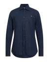 Vivienne Westwood Man Shirt Navy Size 44 Cotton In Blue
