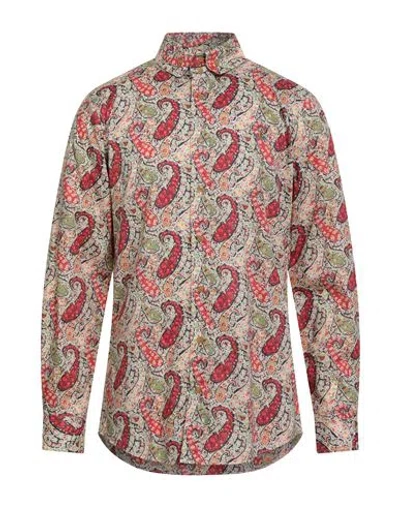 Vivienne Westwood Man Shirt Red Size 40 Cotton