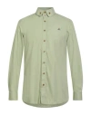 Vivienne Westwood Man Shirt Sage Green Size 46 Cotton