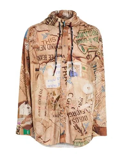 Vivienne Westwood Man Shirt Sand Size 40 Cotton, Viscose, Polyester, Polyamide, Elastane