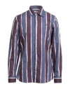 Vivienne Westwood Man Shirt Slate Blue Size 40 Cotton In Multi