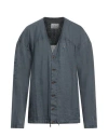 Vivienne Westwood Man Shirt Slate Blue Size 40 Linen In Blue