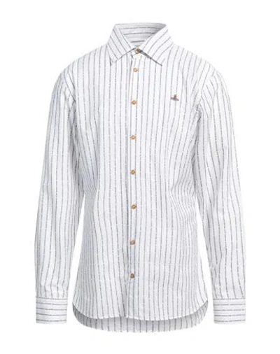 Vivienne Westwood Man Shirt White Size 42 Cotton