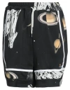 Vivienne Westwood Man Shorts & Bermuda Shorts Black Size L Polyamide, Cotton In Black
