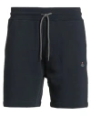 Vivienne Westwood Man Shorts & Bermuda Shorts Midnight Blue Size L Cotton In Black