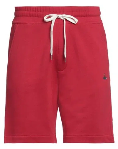Vivienne Westwood Man Shorts & Bermuda Shorts Red Size Xs Cotton In Red