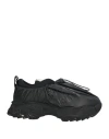 Vivienne Westwood Drawstring Leather Sneakers In Black