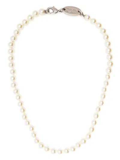Vivienne Westwood Man. Stuart Necklace Accessories In White