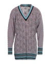 Vivienne Westwood Man Sweater Azure Size S/m Polyester, Cotton In Blue