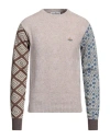 Vivienne Westwood Man Sweater Beige Size M Linen, Cashmere, Polyamide, Wool, Lyocell In Beige