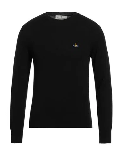 Vivienne Westwood Man Sweater Black Size Xl Wool, Cashmere