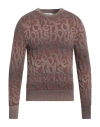 Vivienne Westwood Man Sweater Brown Size L Acrylic, Viscose, Virgin Wool, Polyester In Brown