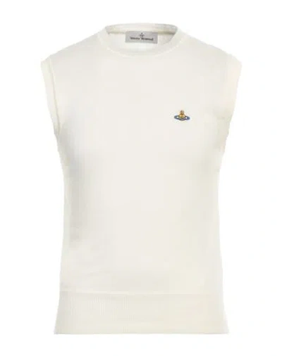 Vivienne Westwood Man Sweater Off White Size L Wool, Cashmere In Neutral