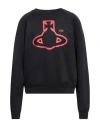 Vivienne Westwood Man Sweatshirt Black Size M Organic Cotton, Recycled Polyester In Black