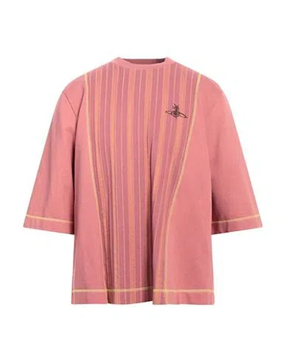 Vivienne Westwood Man T-shirt Pastel Pink Size L Cotton