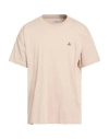 Vivienne Westwood Man T-shirt Beige Size L Organic Cotton In Neutral