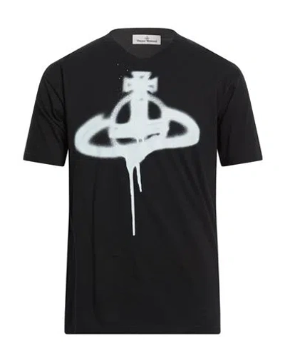 Vivienne Westwood Man T-shirt Black Size M Organic Cotton