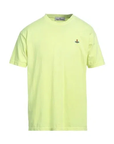 Vivienne Westwood Man T-shirt Acid Green Size L Organic Cotton