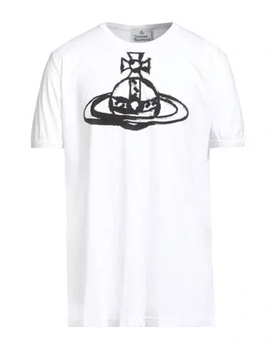 Vivienne Westwood Man T-shirt White Size Xxxl Cotton