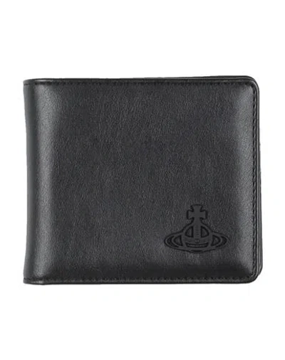 Vivienne Westwood Man Wallet Black Size - Leather