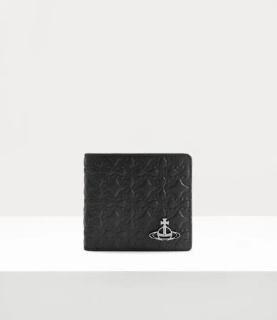 Vivienne Westwood Man Wallet With Coin Pocket Nappa Leather Black One Size Men