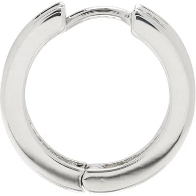 Vivienne Westwood Man Westminster Single Hoop Earring In Metallic