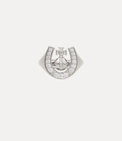 Vivienne Westwood Mare Ring Silver Unisex