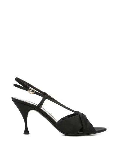Vivienne Westwood Open-toe Slingback Heel In Black