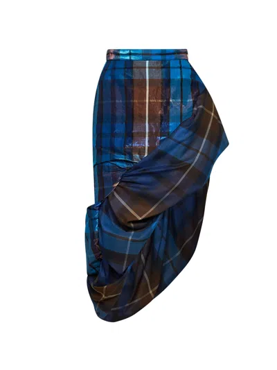 Vivienne Westwood Marilyn Midi Skirt In Blue