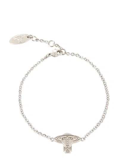Vivienne Westwood Marinetta Bracelet In Metallic
