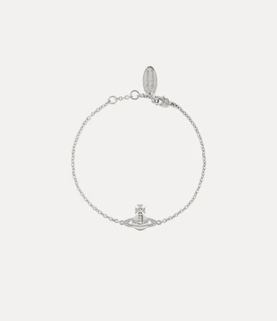 Vivienne Westwood Marinetta Bracelet Silver Women In Neutral