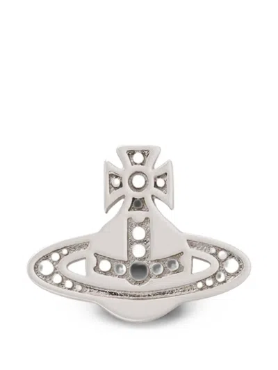 Vivienne Westwood Marinetta Orb Stud Earrings In Metallic