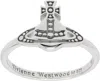 Vivienne Westwood Marinetta Ring In Gray